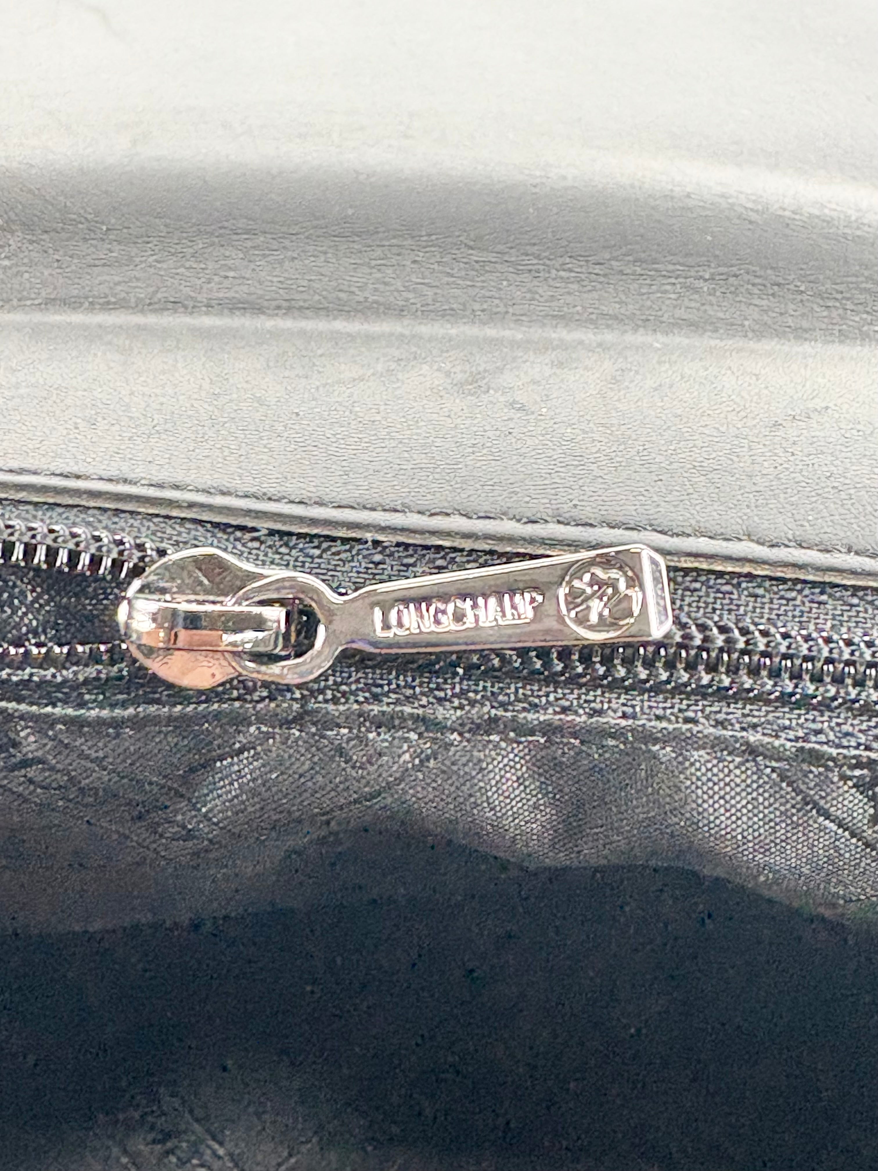 Longchamp Denim 'Brioche' Crossbody Bag