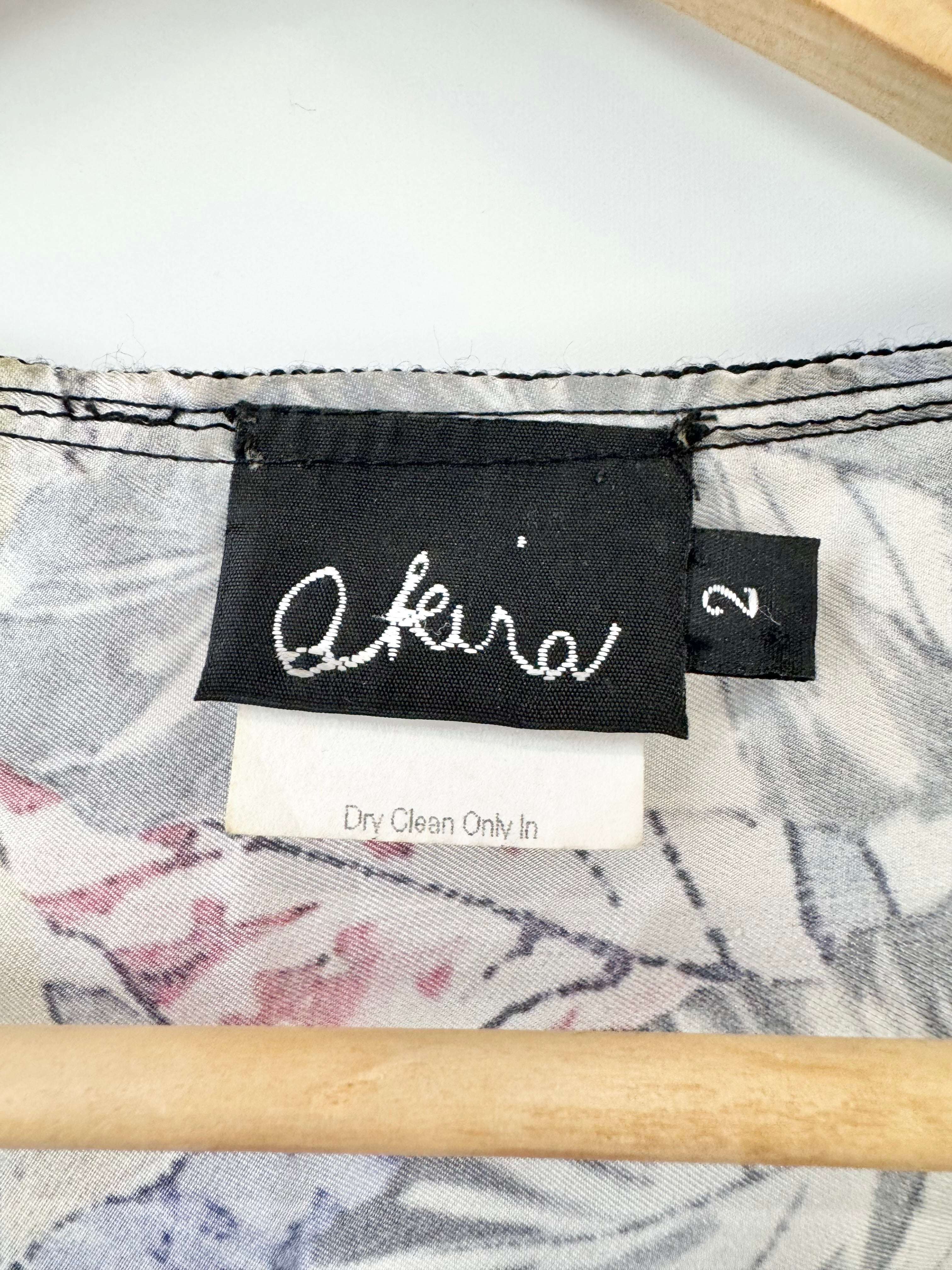 Vintage Akira Silk Belted Kaftan - AU10/12