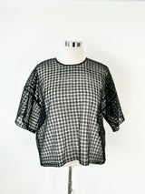 Sass & Bide Black Cubist Top - AU10