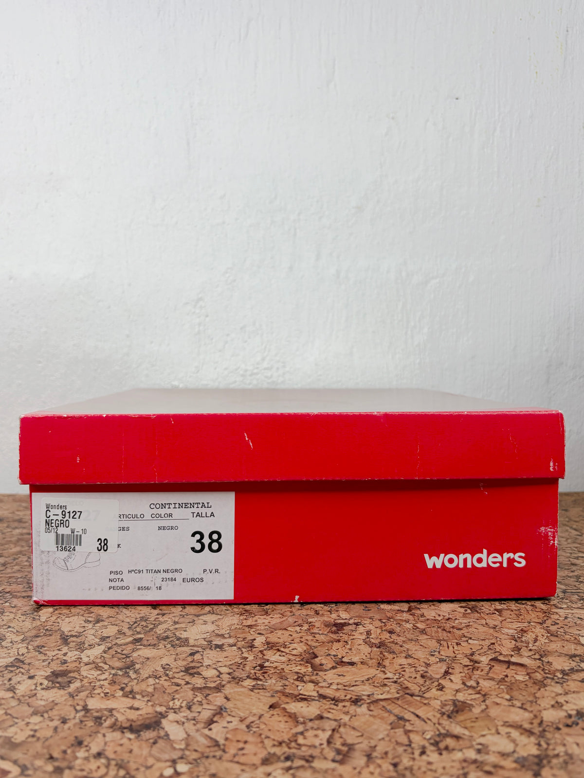 Wonders Black Fleece Lined Boots - EU38