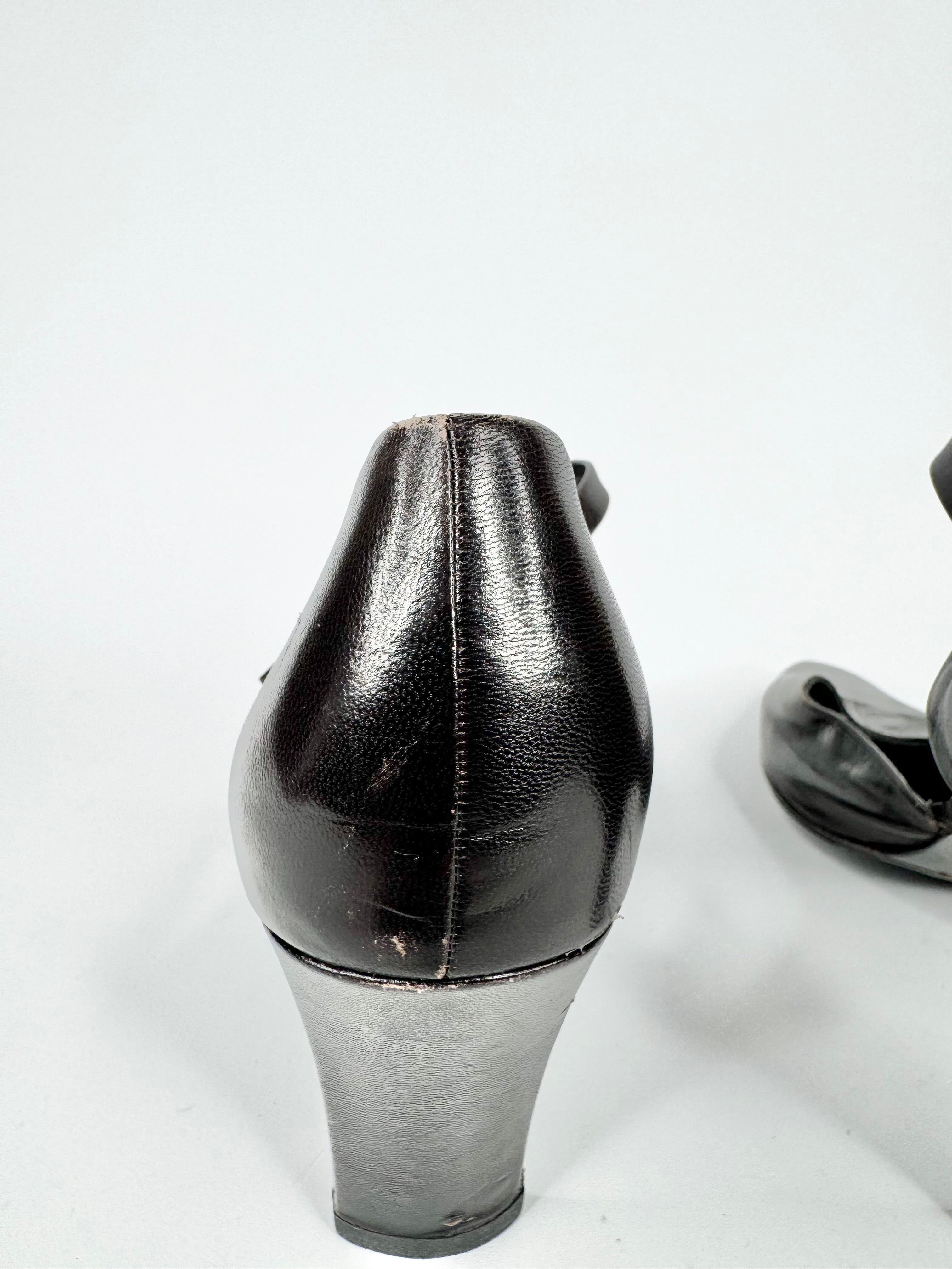 Jil Sander Penny Brown Pointed Toe Pumps - EU37.5