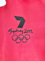 Vintage Sydney 2000 Olympics 7 Media Crimson Jacket - M