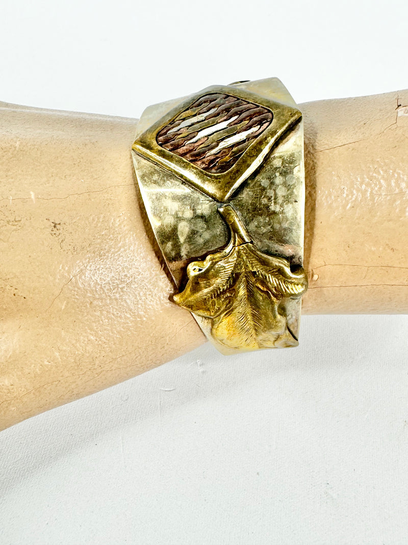 Leaf Patterned Cuff