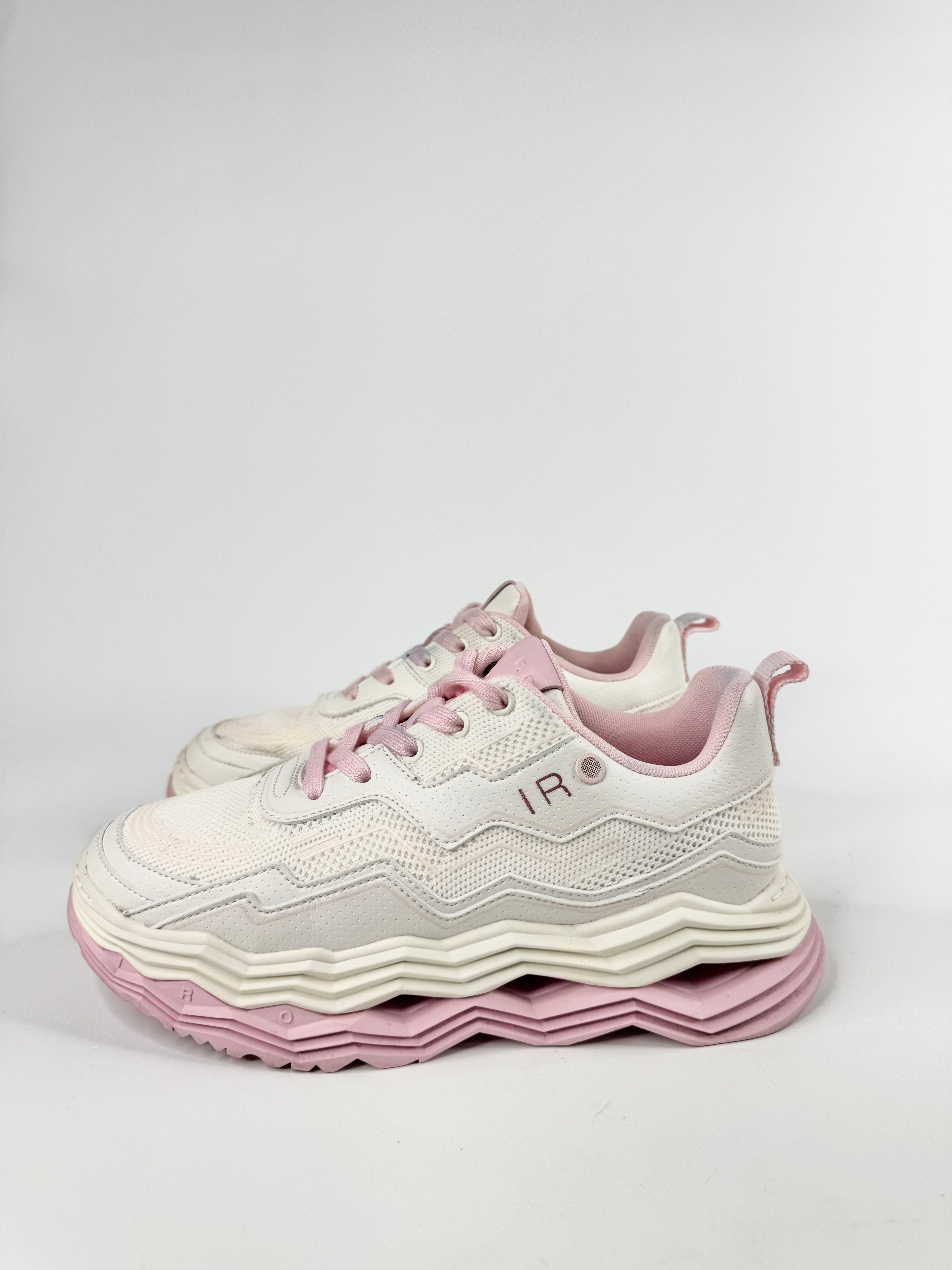 IRO Pink & White 'Wave' Sneakers - EU37