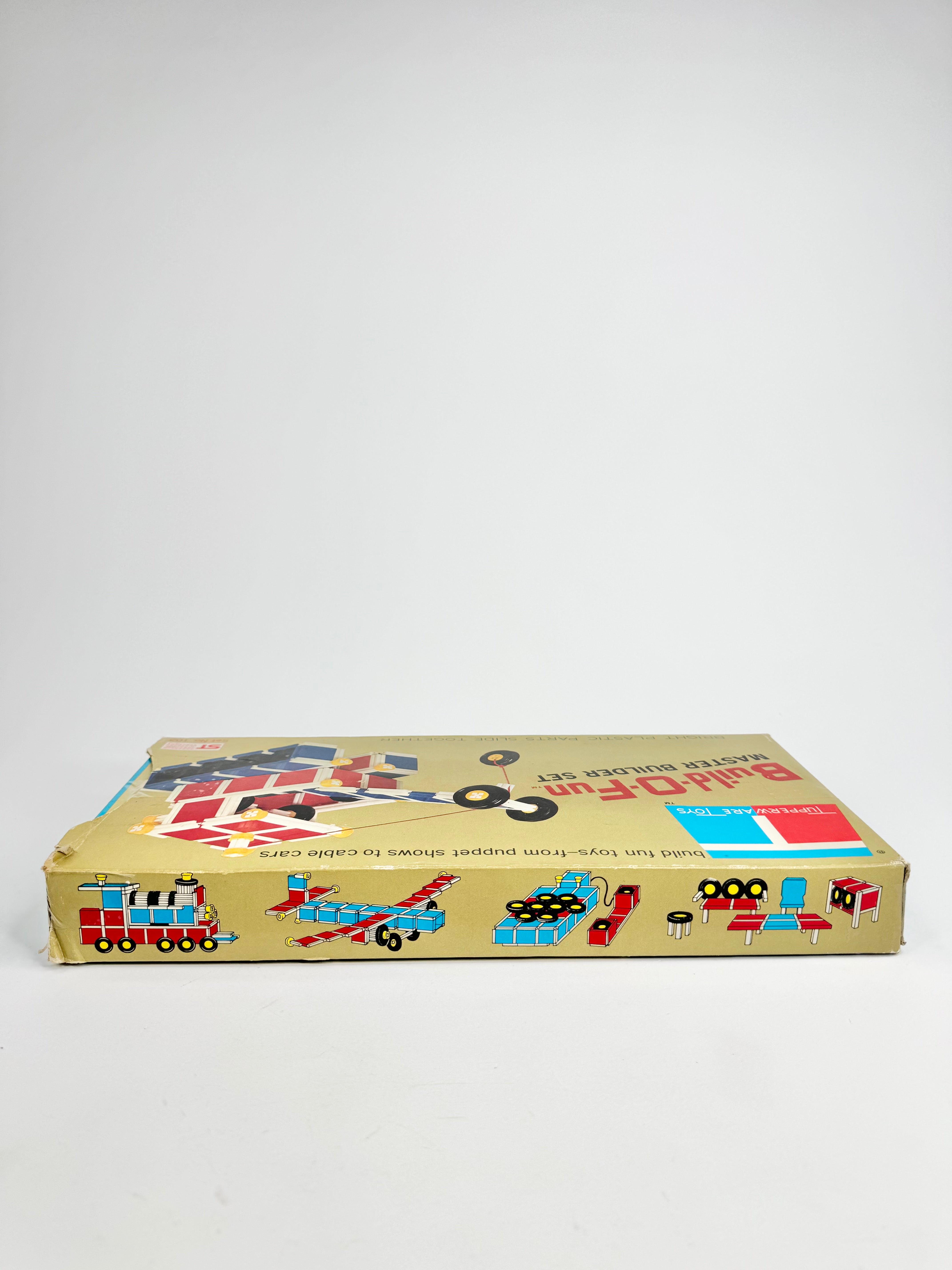 Vintage Tupperware Build-o-fun master build set