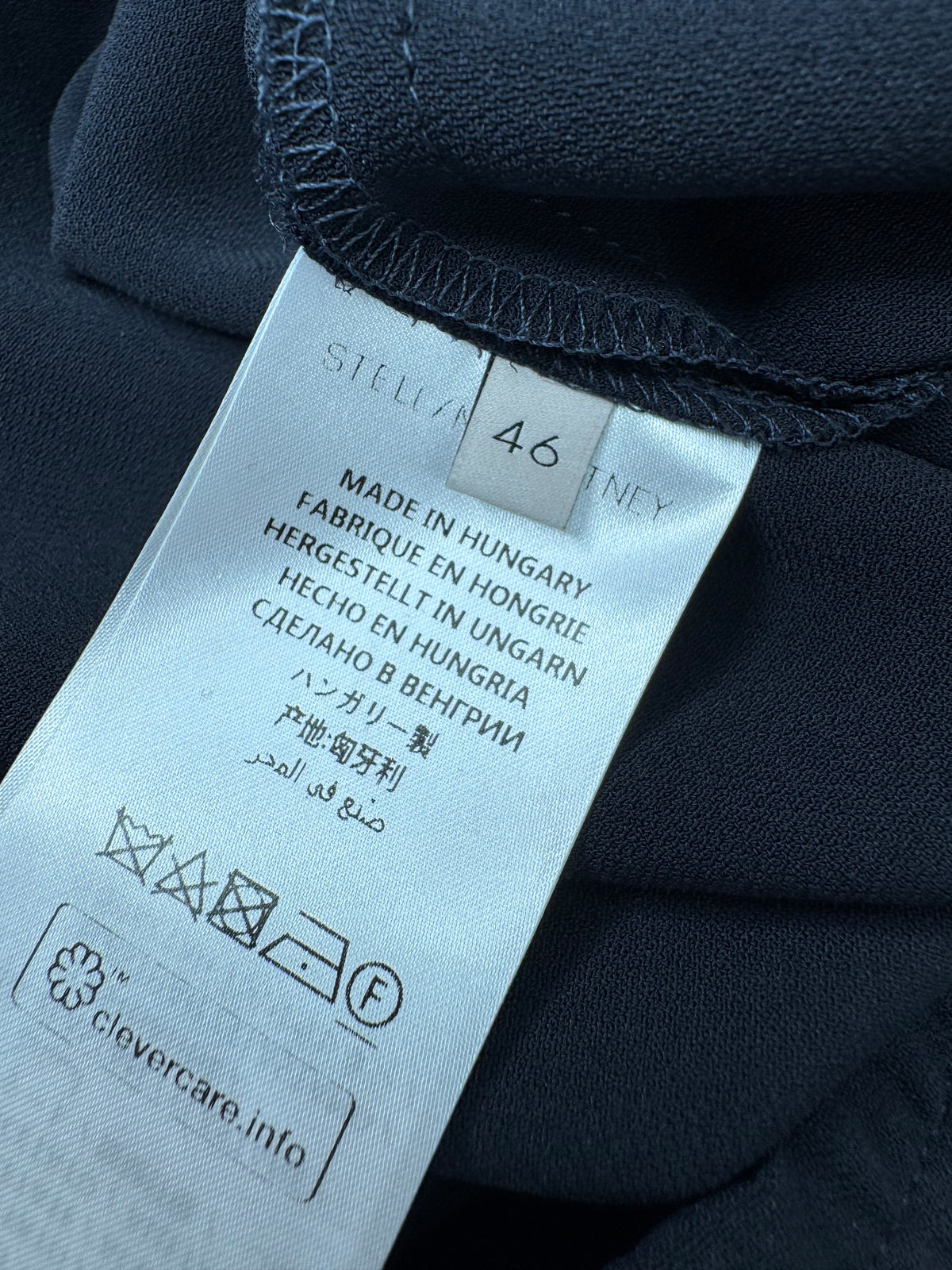 Stella McCartney 2016 Navy Slacks - AU14/16