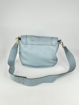 Caterina Lucchi Powder Blue Leather Cross Body Bag