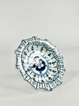 Antique Chinese Blue & White Porcelain Tazza