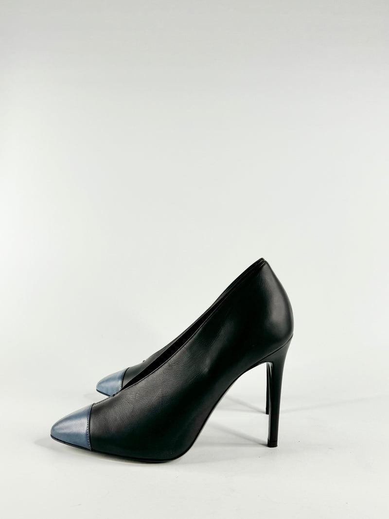 Scanlan Theodore Navy Blue Stilettos - EU41