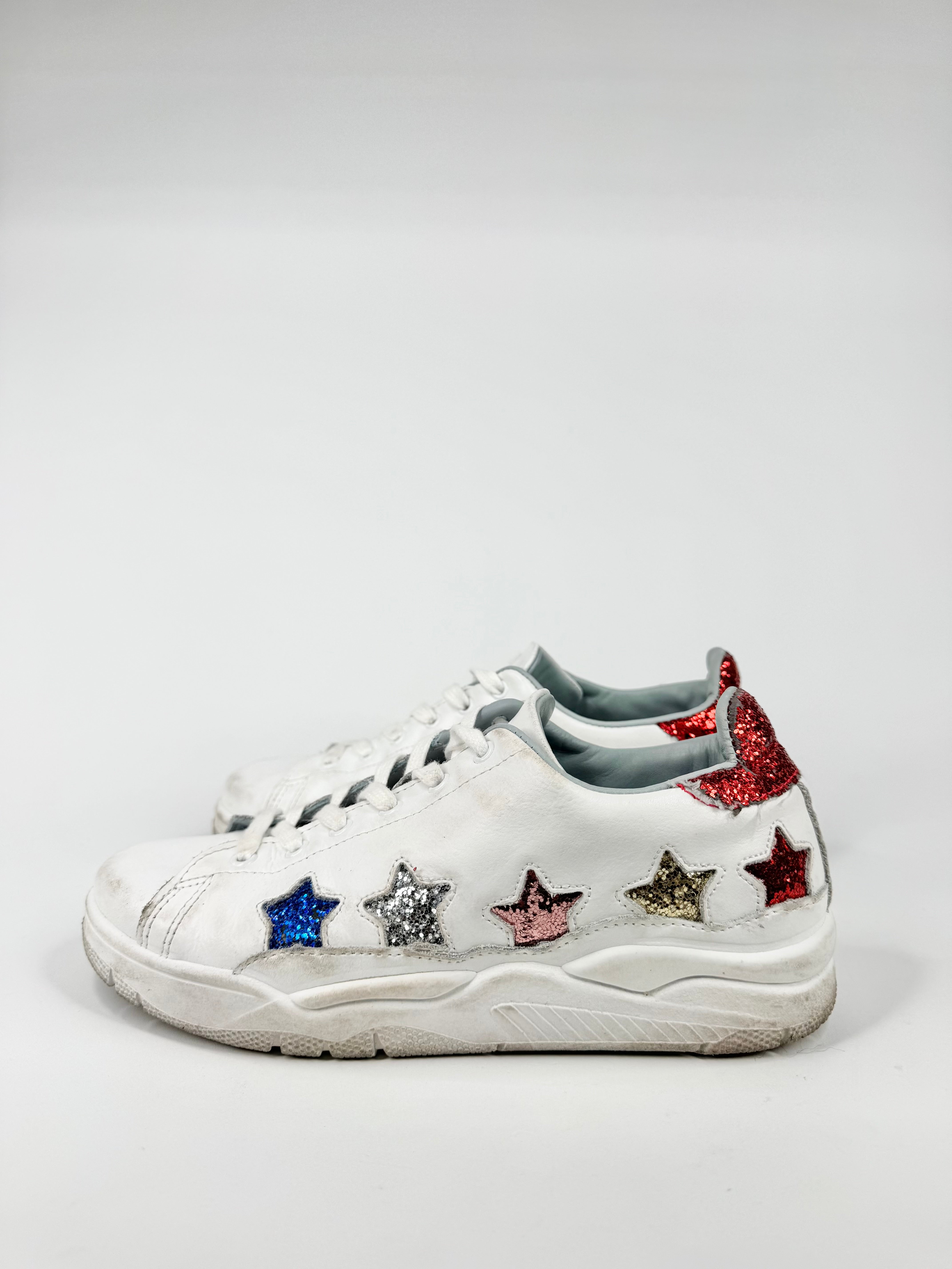 Chiara Ferragni Sequin Star Runners - EU39