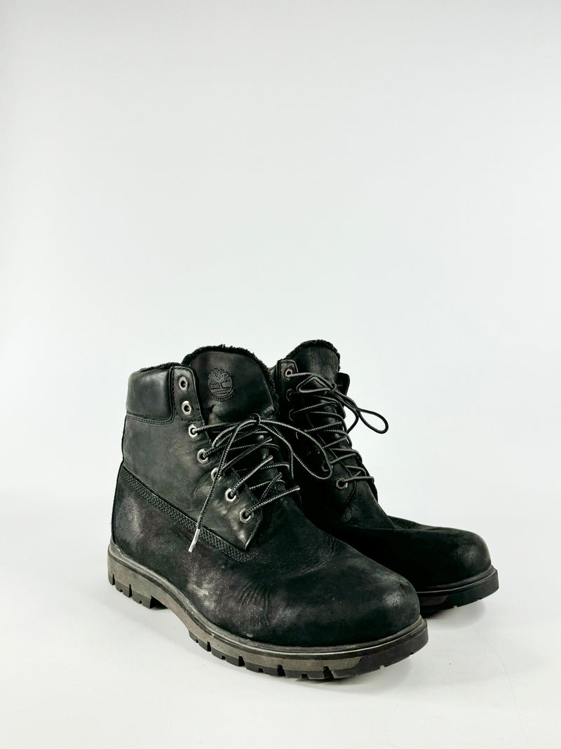 Timberland Black Fleece Lined 'Radford' Boots - EU44