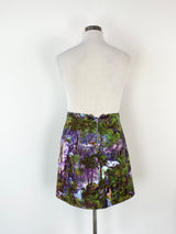 Carven Forest Print Mini Skirt - AU10/12
