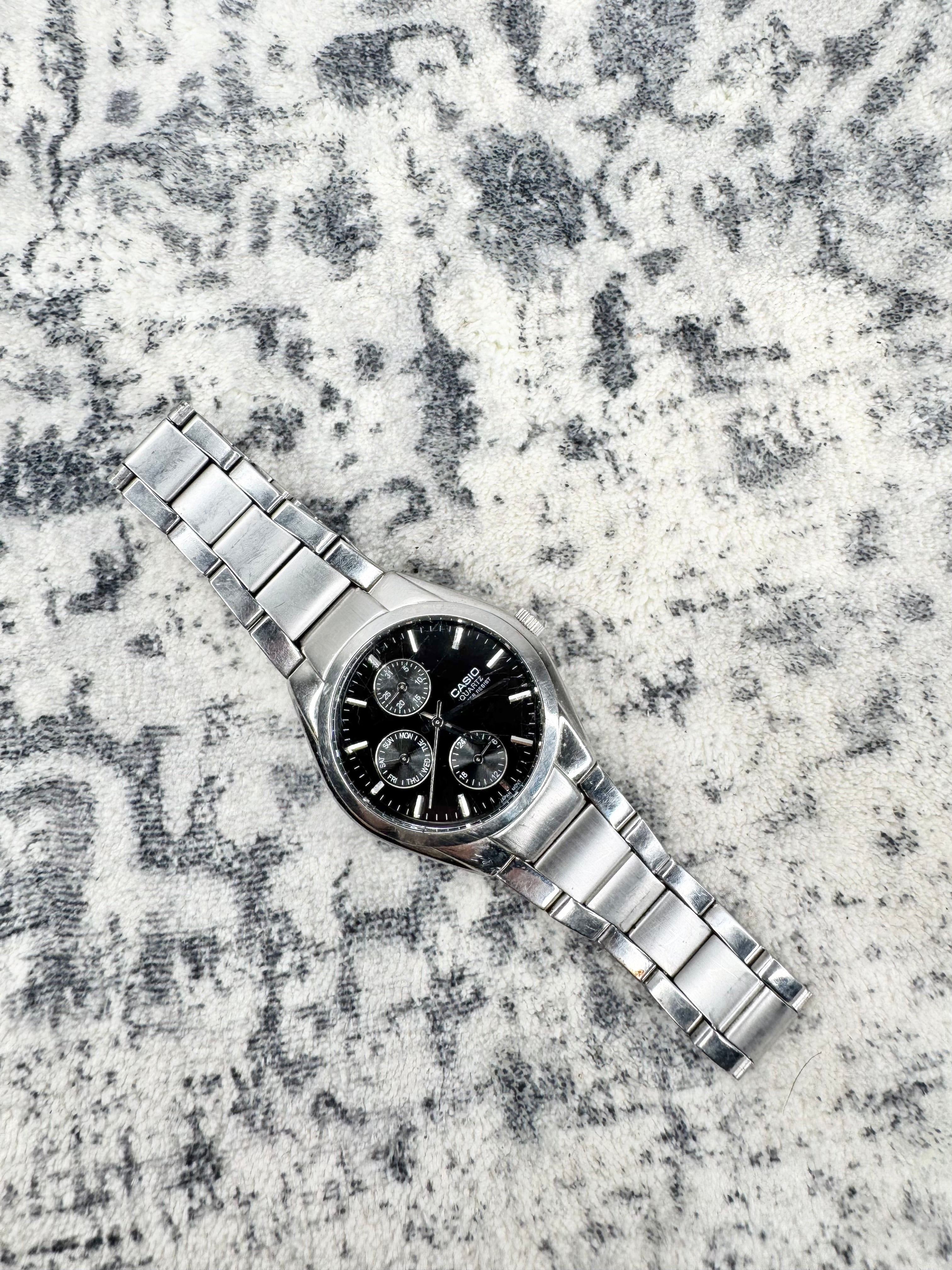 Casio Silver Tone Stainless Steel 1794 MTP-1191 Watch