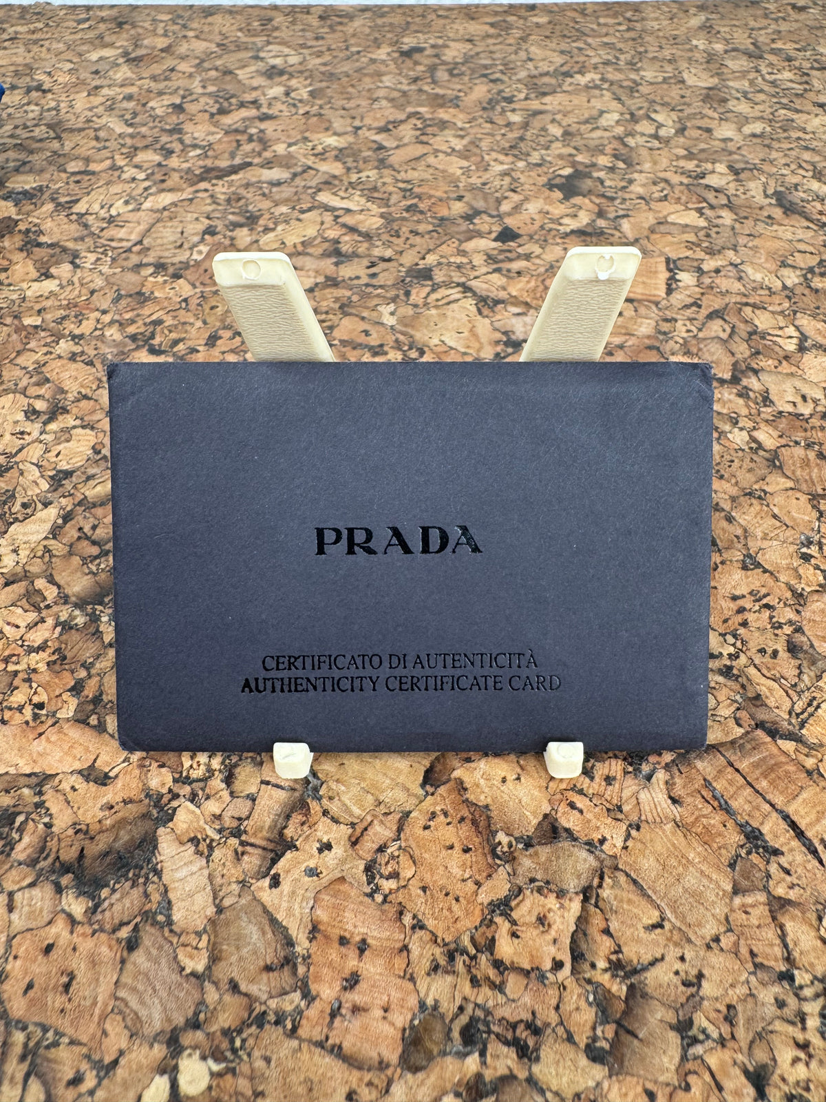 Prada Azzurro Nylon Wristlet