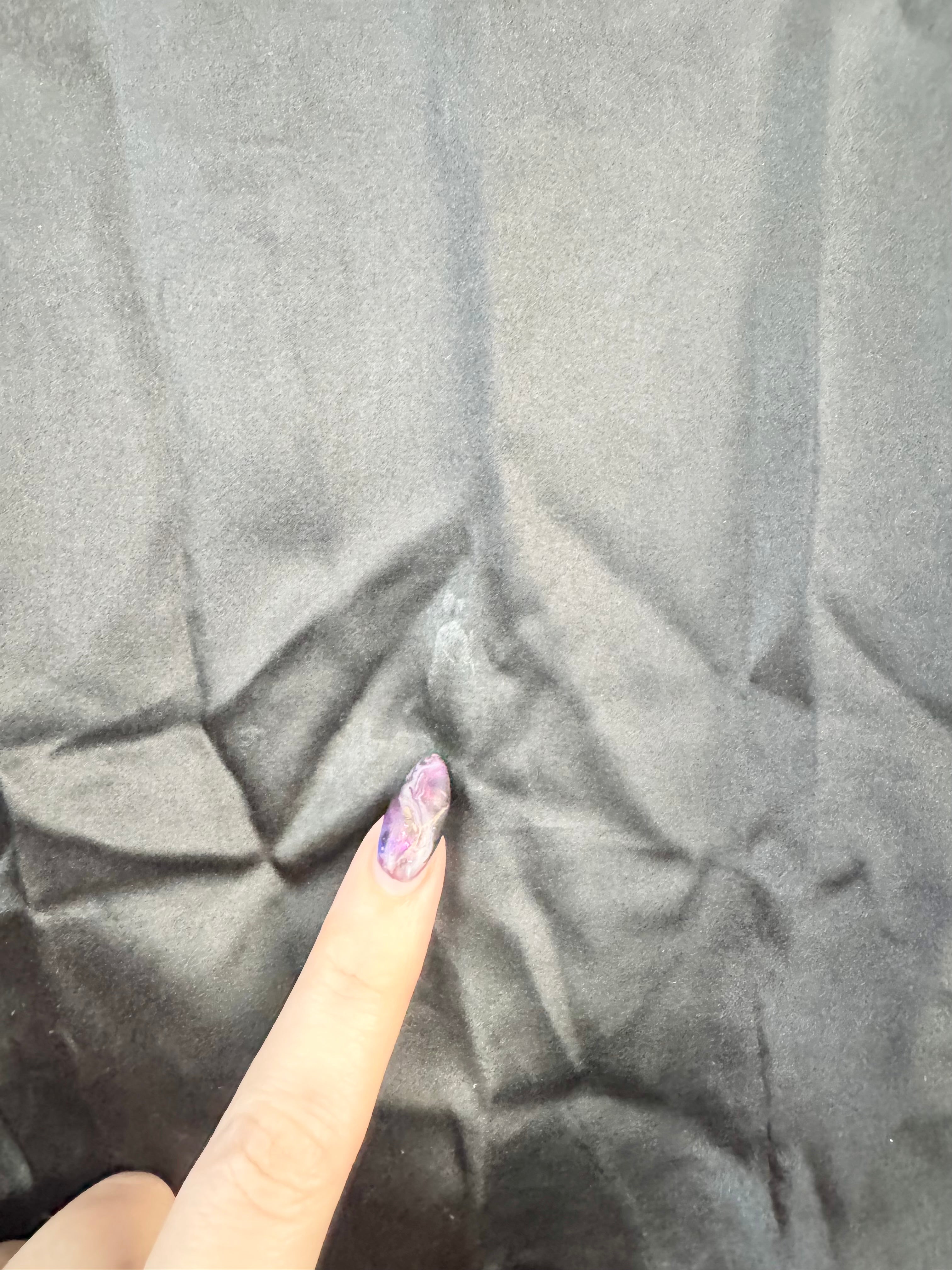 Alpha60 Black Silk Skirt - AU10/12