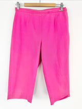Valentino Jeans Flamingo Pink Capris - AU12/14