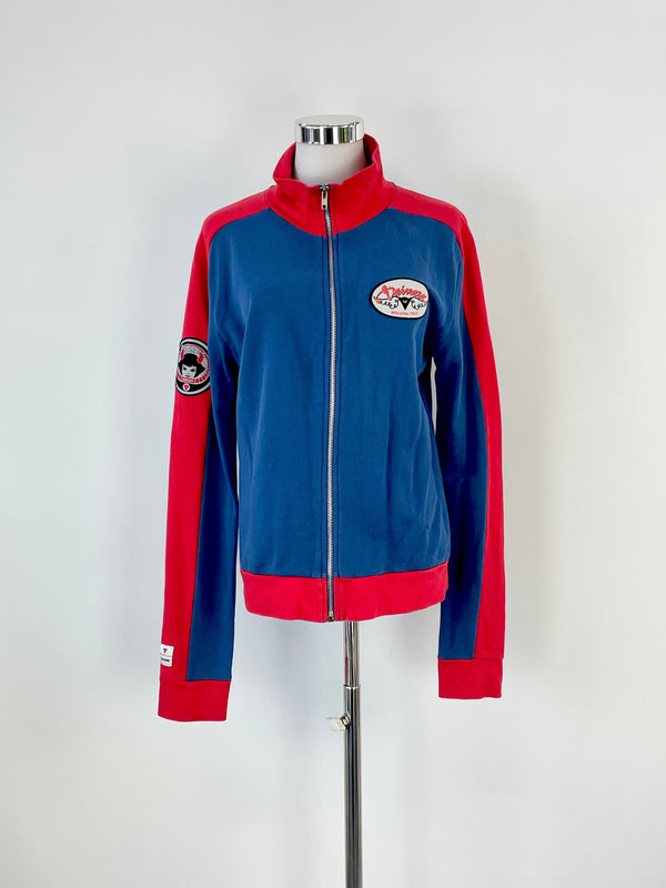 Dainese Blue & Red Zip-Up Fleece - M