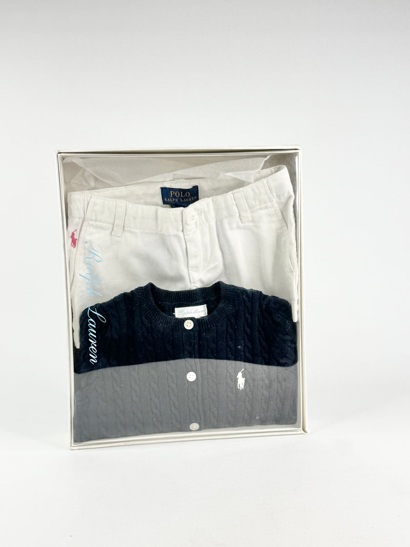 Polo Ralph Lauren Toddler Cardigan & Shorts Set
