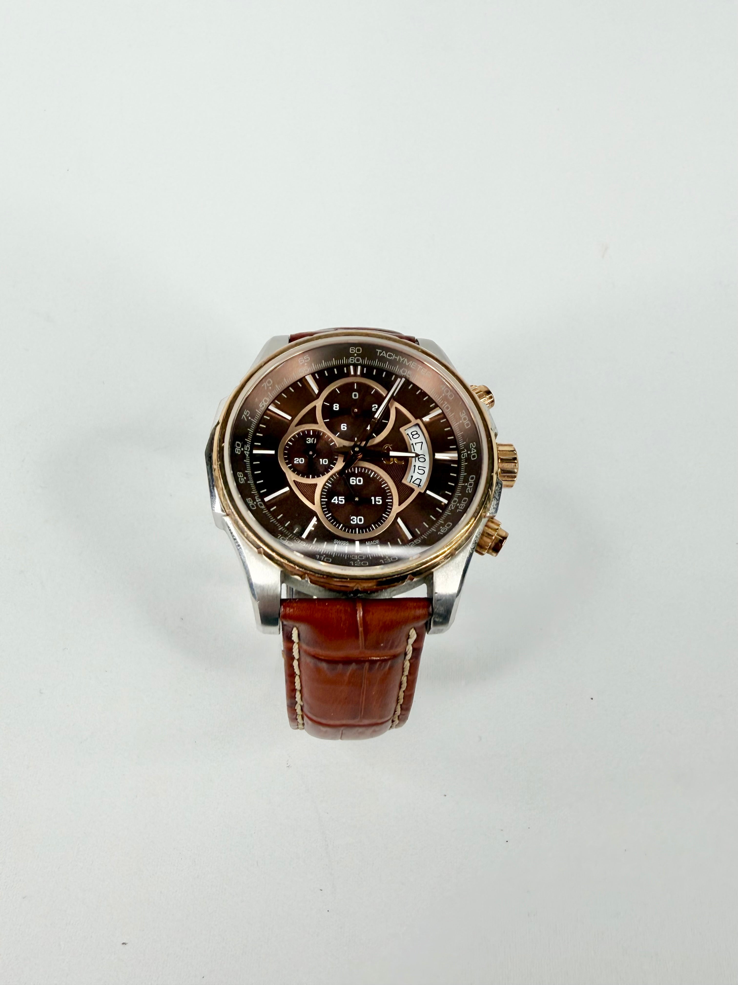 Guess Collection Rose Gold Chronograph Watch
