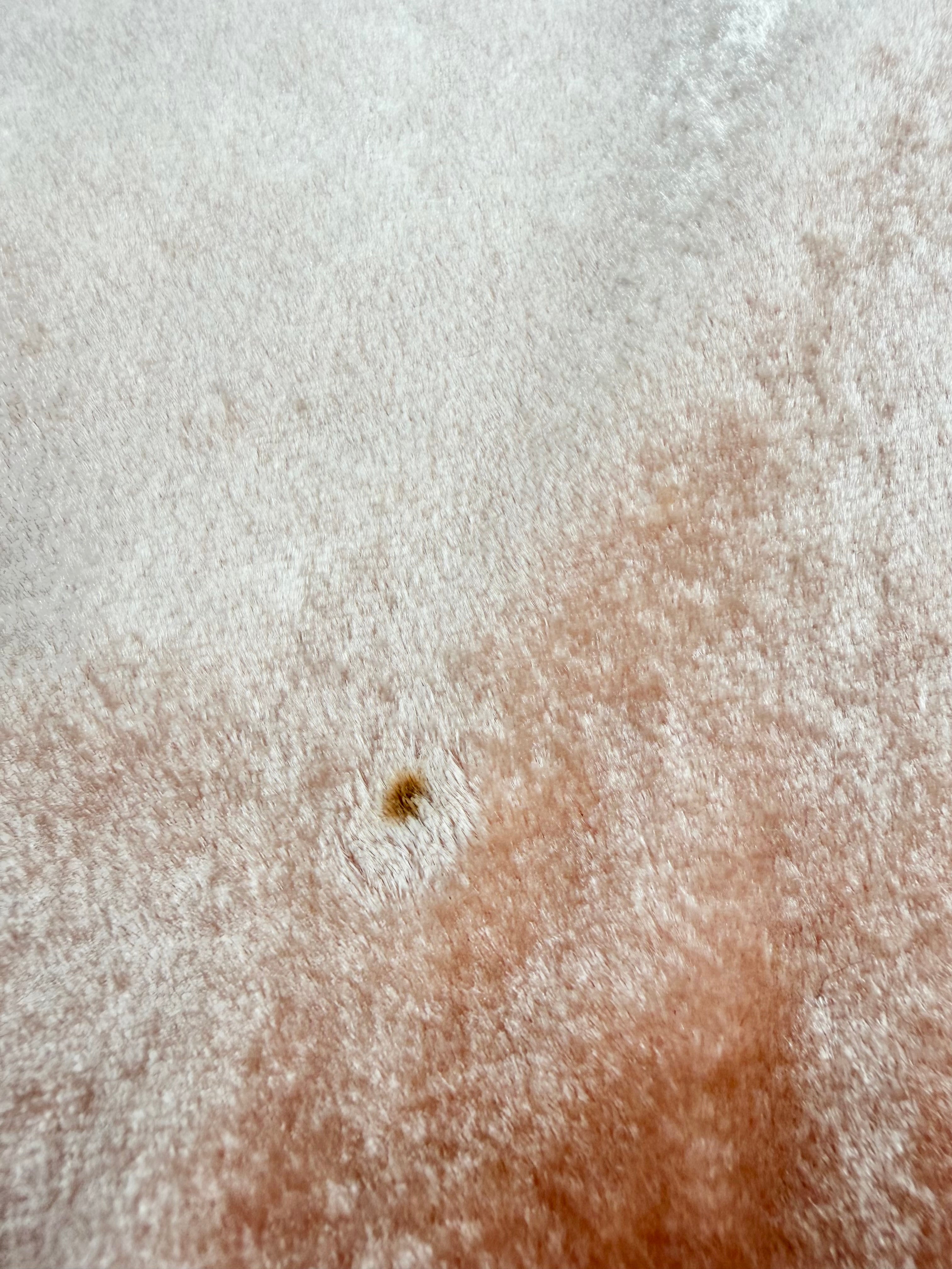 A.L.C Apricot Velvet V-Neck Top - AU12/14
