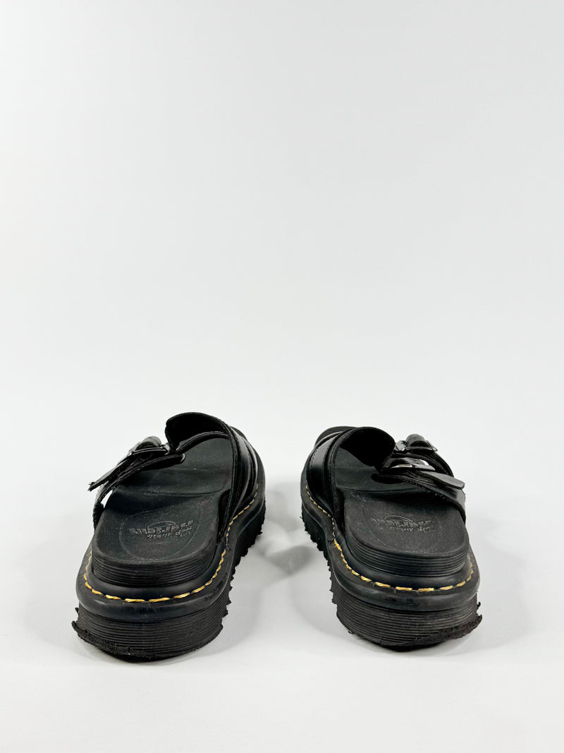 Dr Martens 'Myles' Black Sandals - EU41