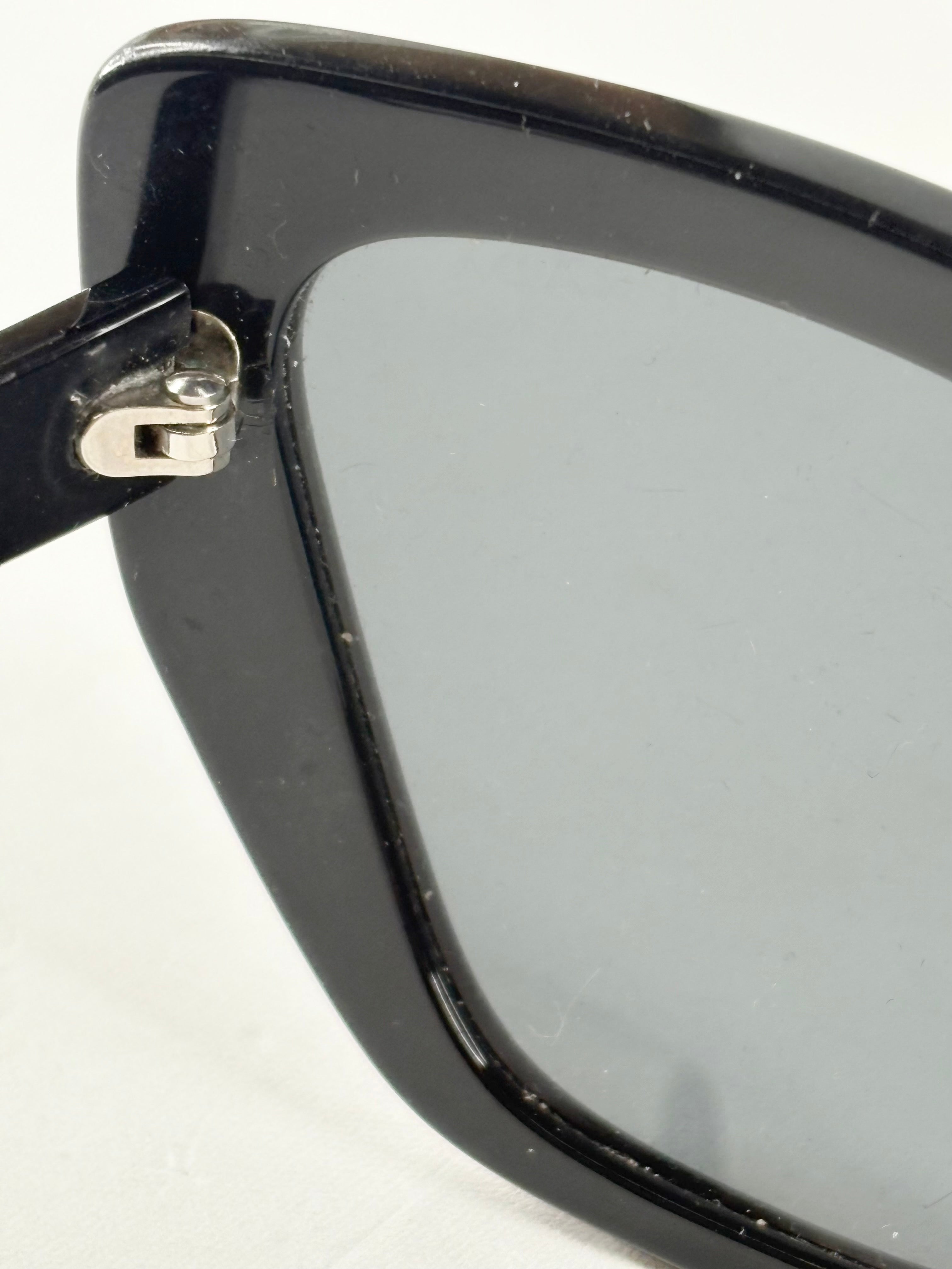 Prada Black SPR08V Cat-Eye Sunglasses