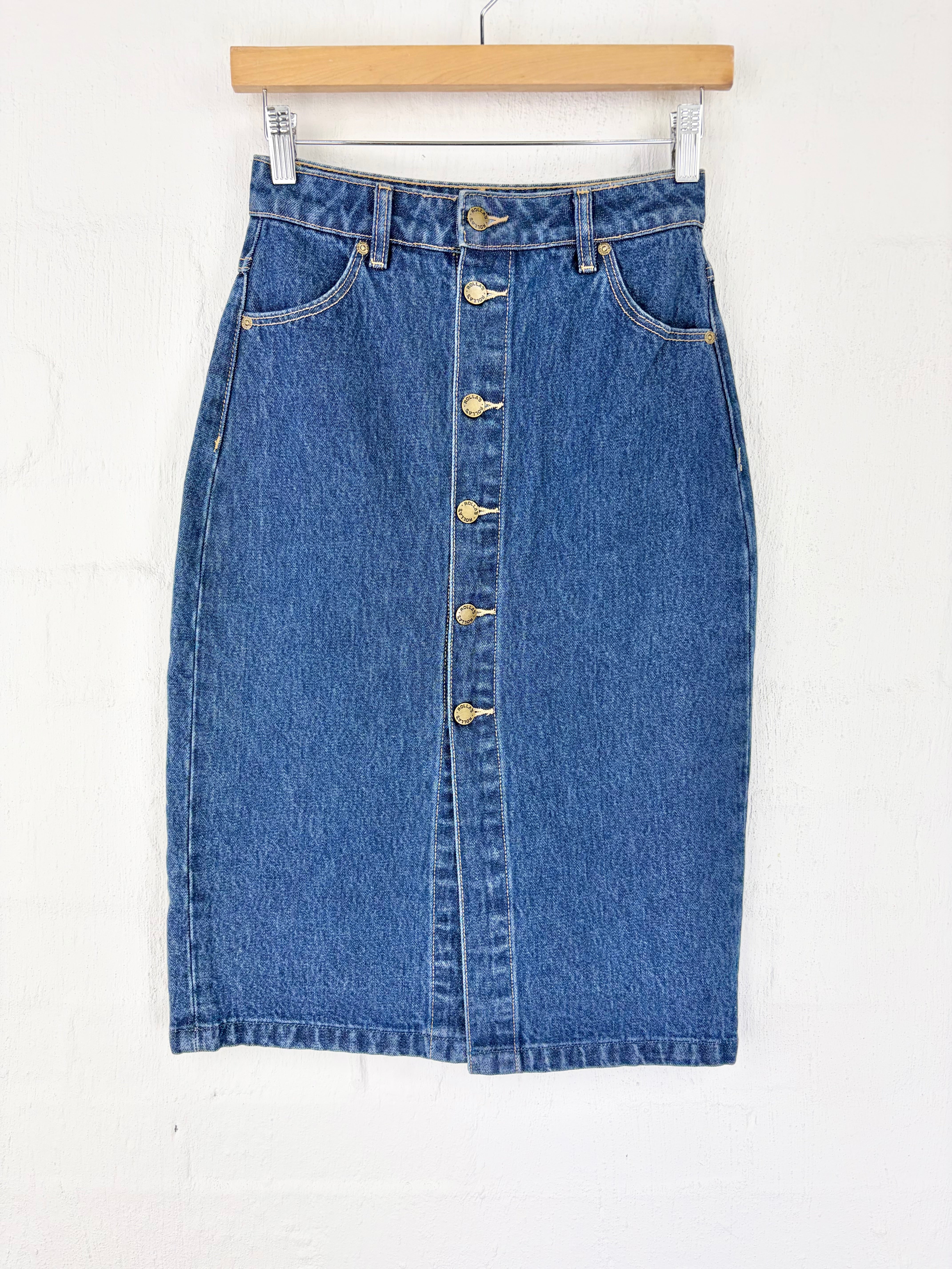 Rolla's Denim 'Melrose' Organic Cotton Skirt NWT - AU6