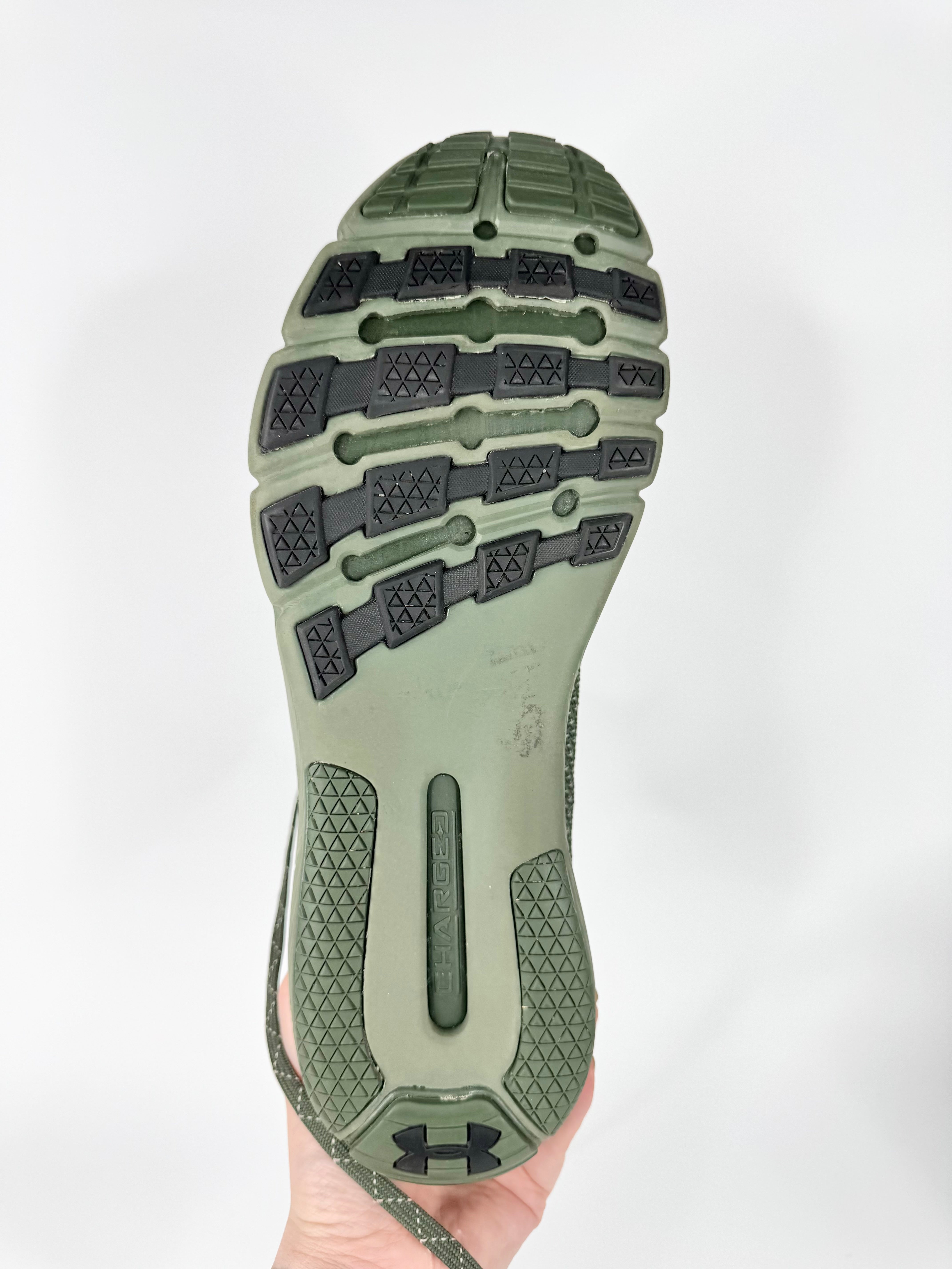 Under Armour 'Project Rock Delta' Khaki High Top Sneakers - EU46