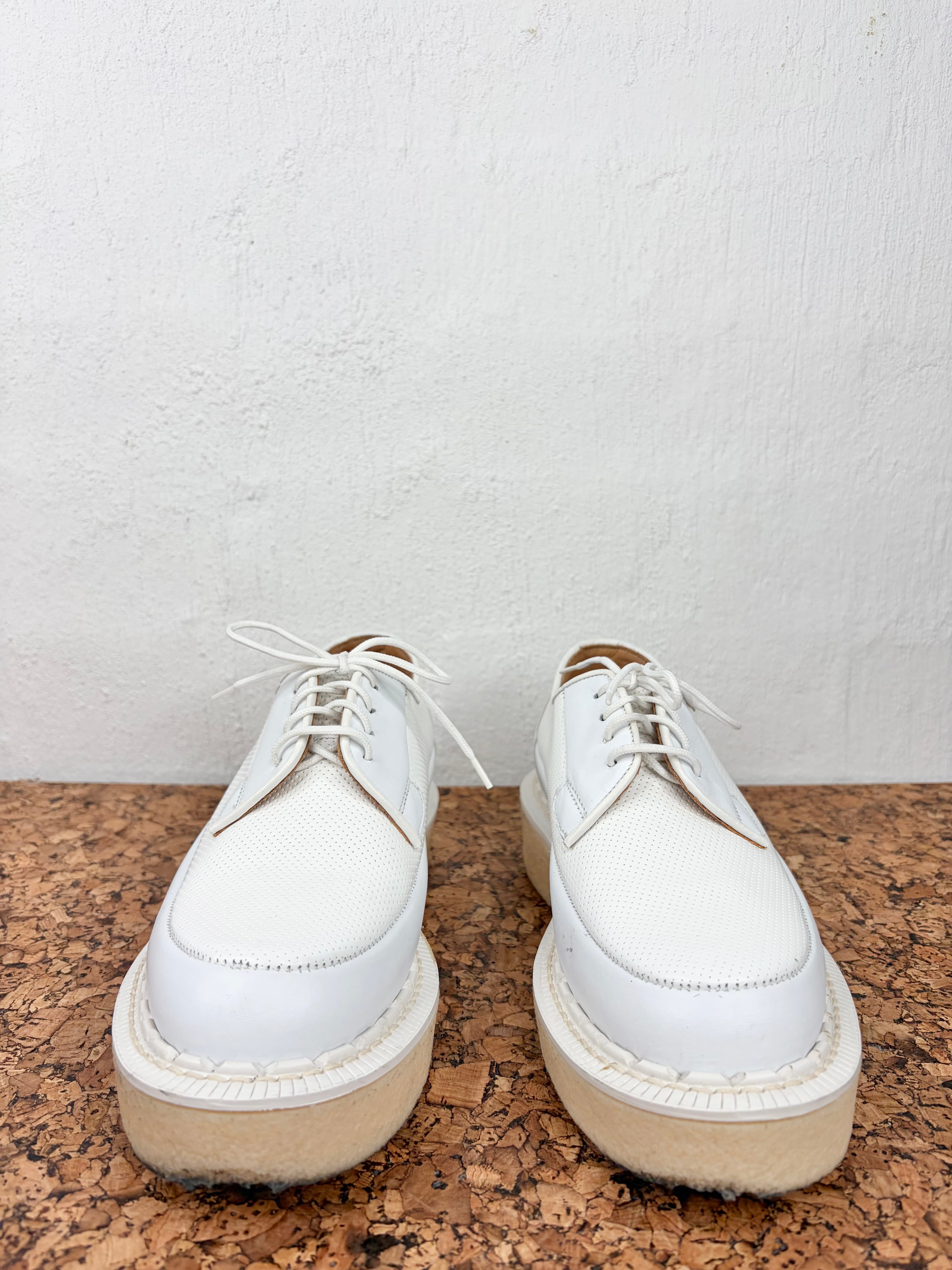 Purified x George Cox Switch Design Gum Sole Leather Lace-up Shoes - EU38