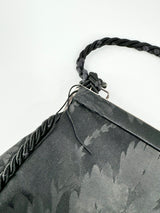 Vintage 1997 Dolce & Gabbana Black Brocade Handbag
