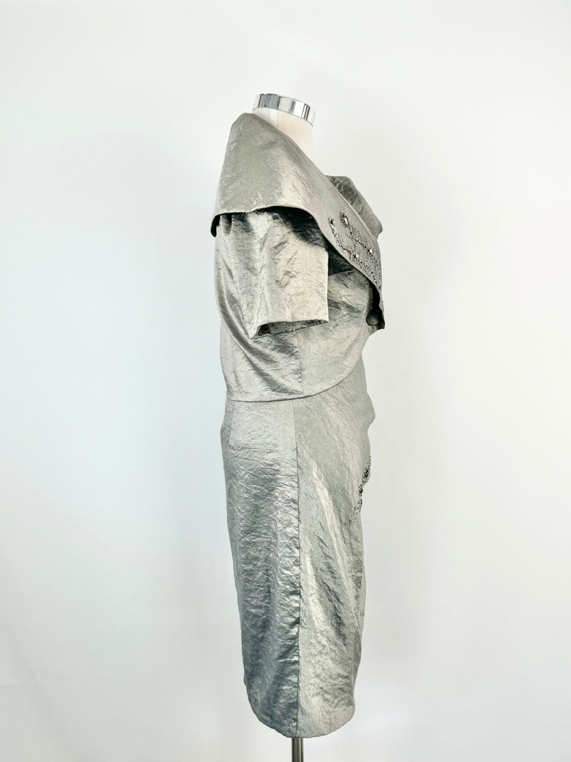 Studibaker Grey & Gold Metallic 2 Piece Set - AU14