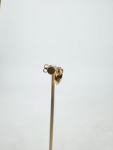 9ct Gold Twist Stud Earrings