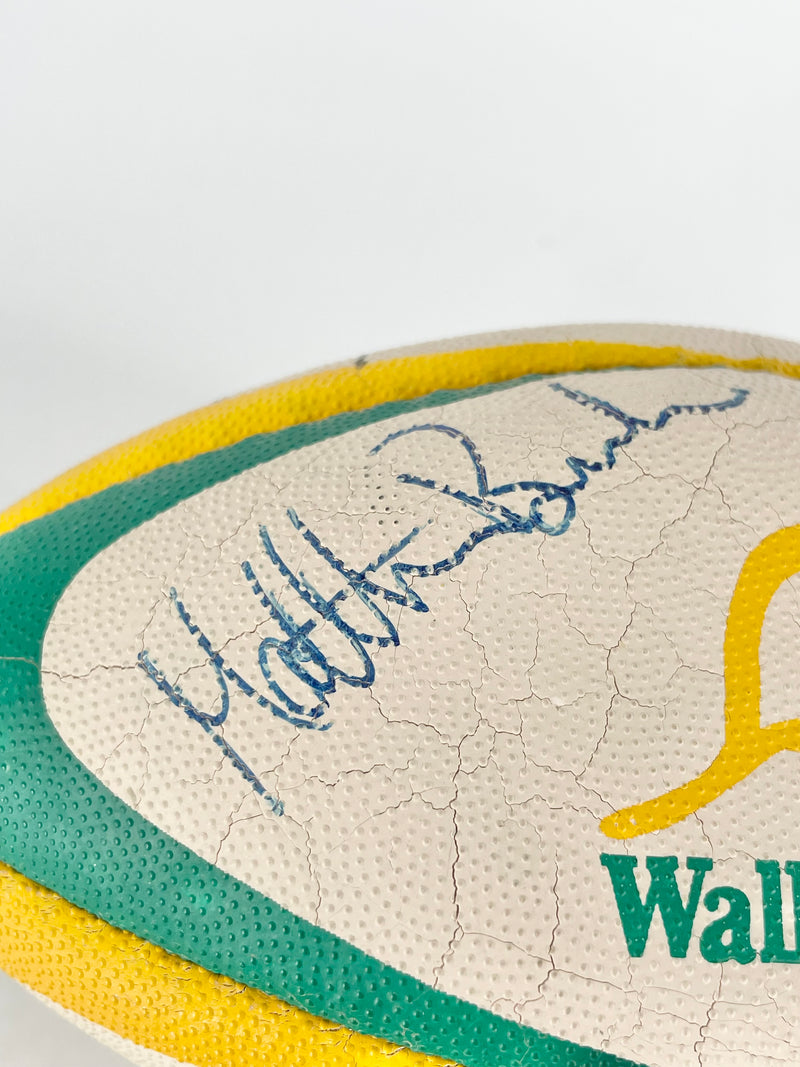 Signed 1997 Bledisloe Cup Mini Rugby Ball