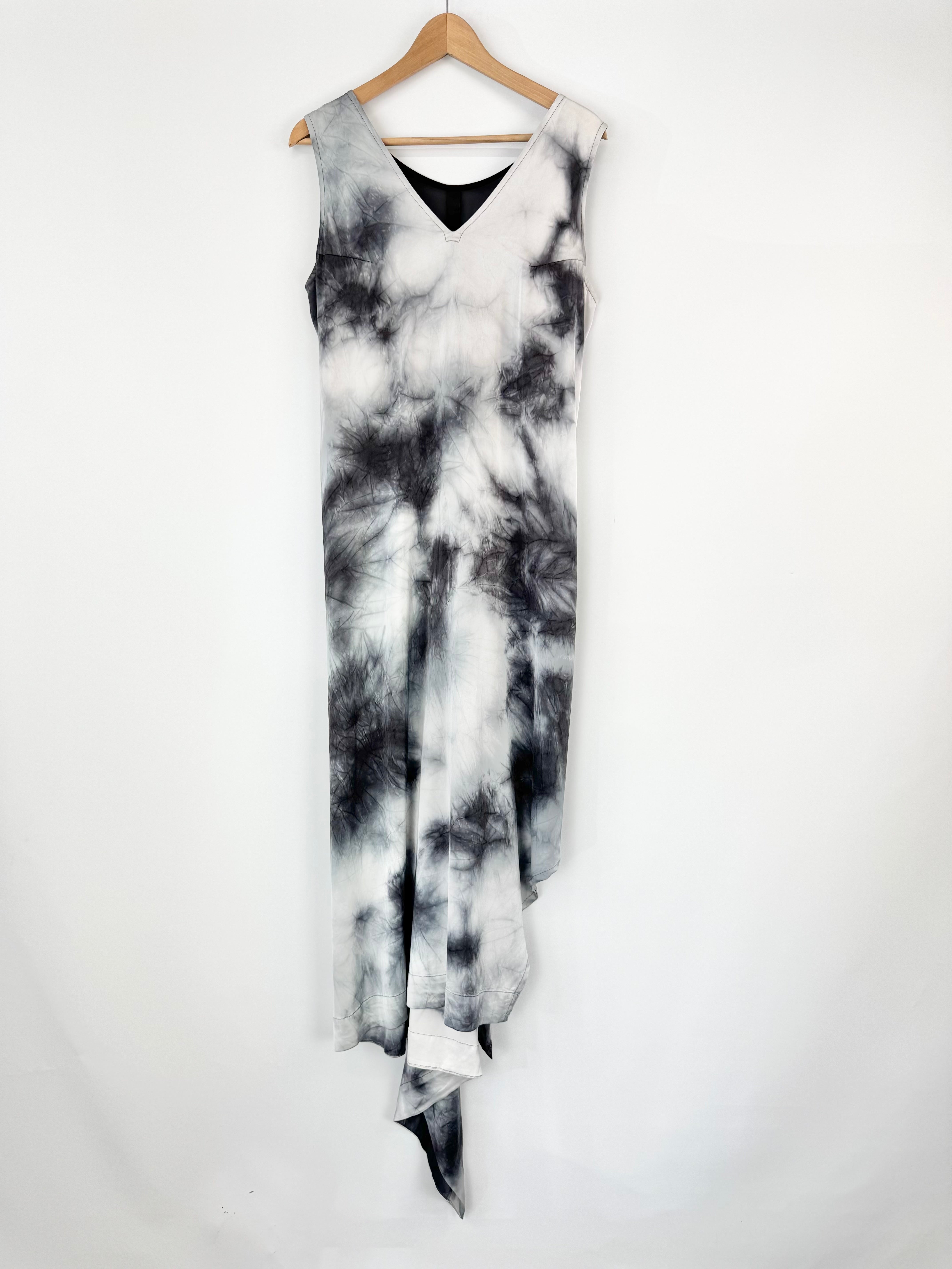 Ilaria Nistri Black and Silver Dress - Size AU 10