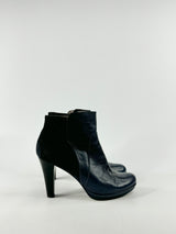 Wonders Midnight Blue Ankle Boots - EU39