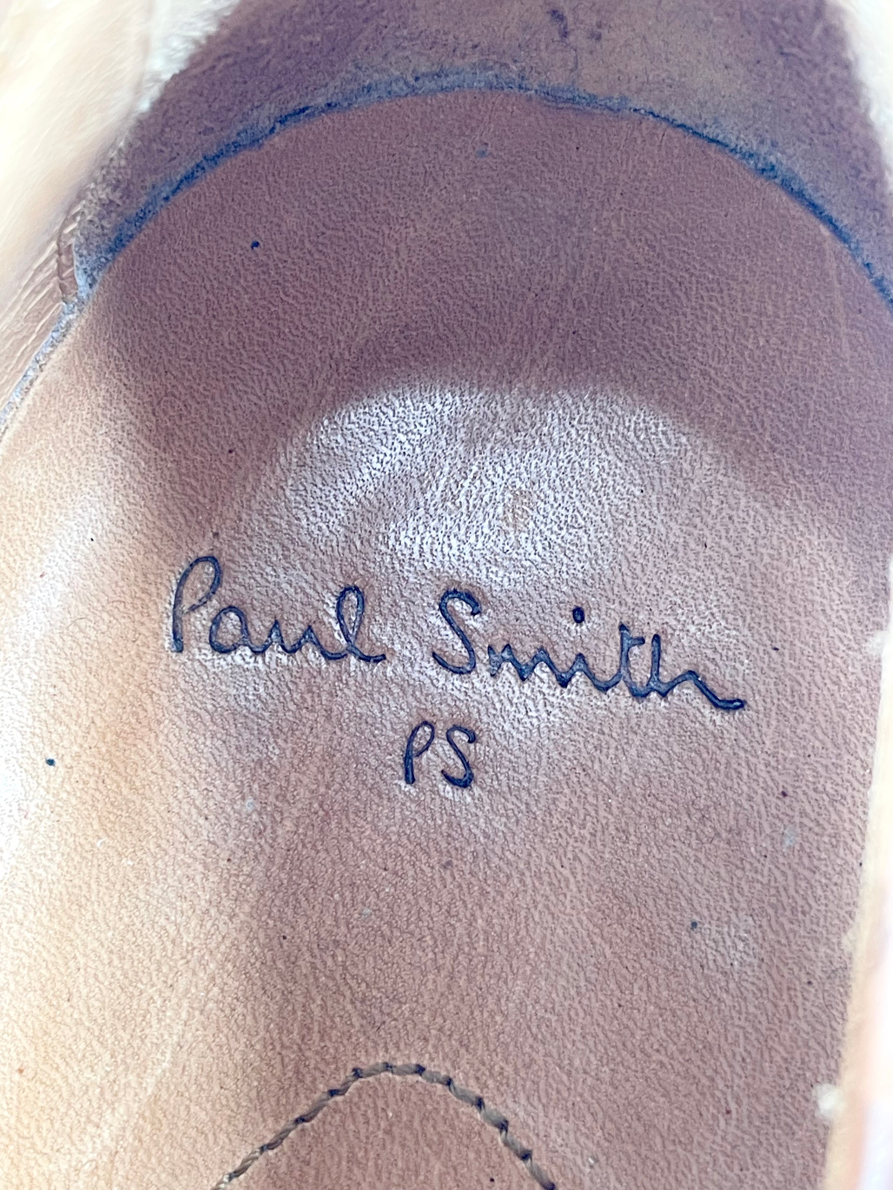 Paul Smith Tan Leather Lace Ups - EU40.5