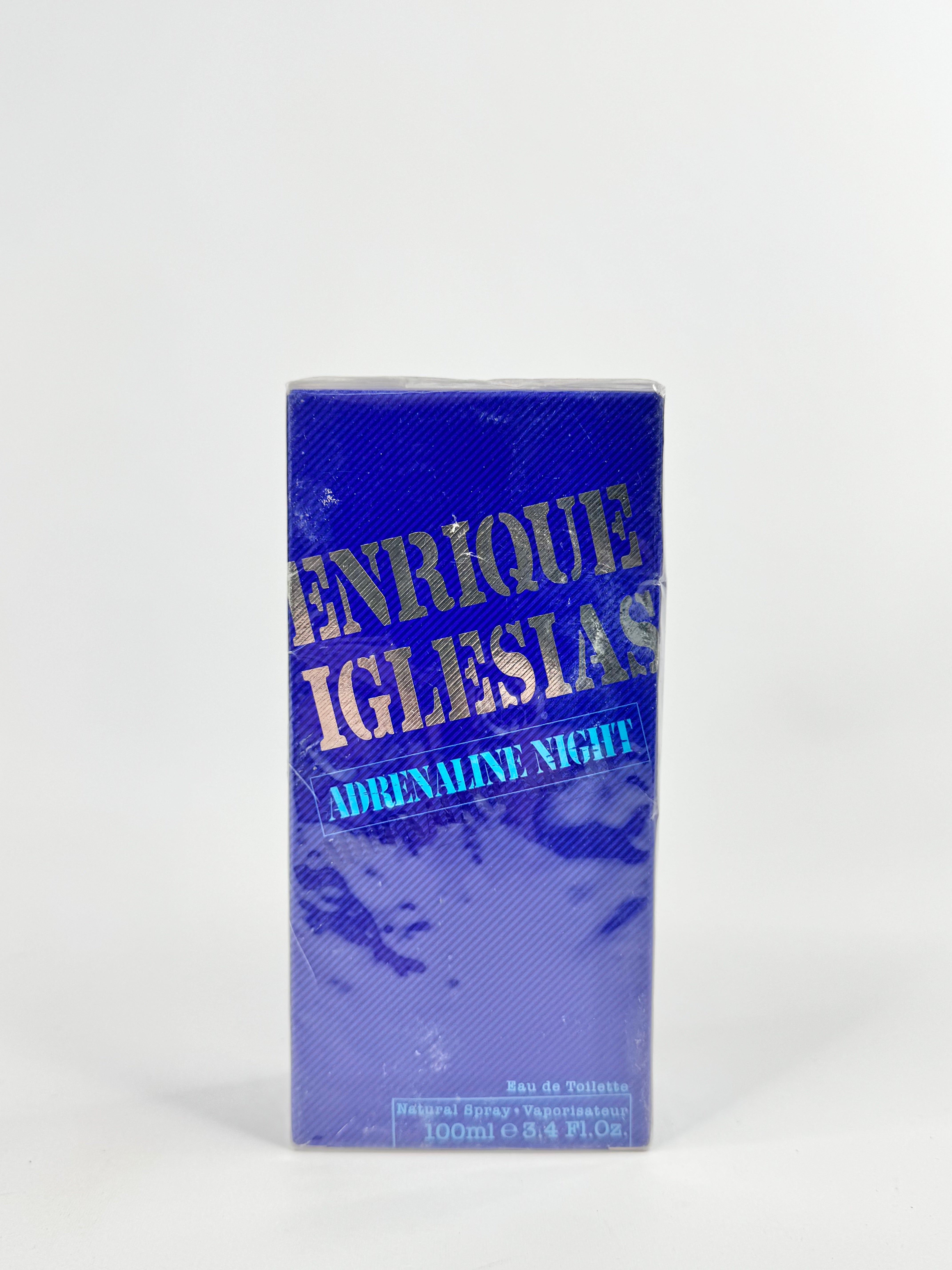 Enrique Iglesias Adrenaline Night 100ml Eau de Toilette NWT