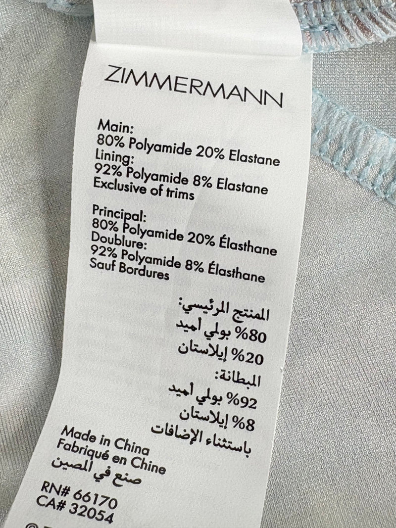 Zimmermann Kids Waverly Floral-Print Swimsuit - 10