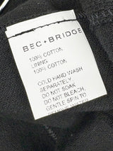 Bec + Bridge Black Textured Wrap Dress - AU8