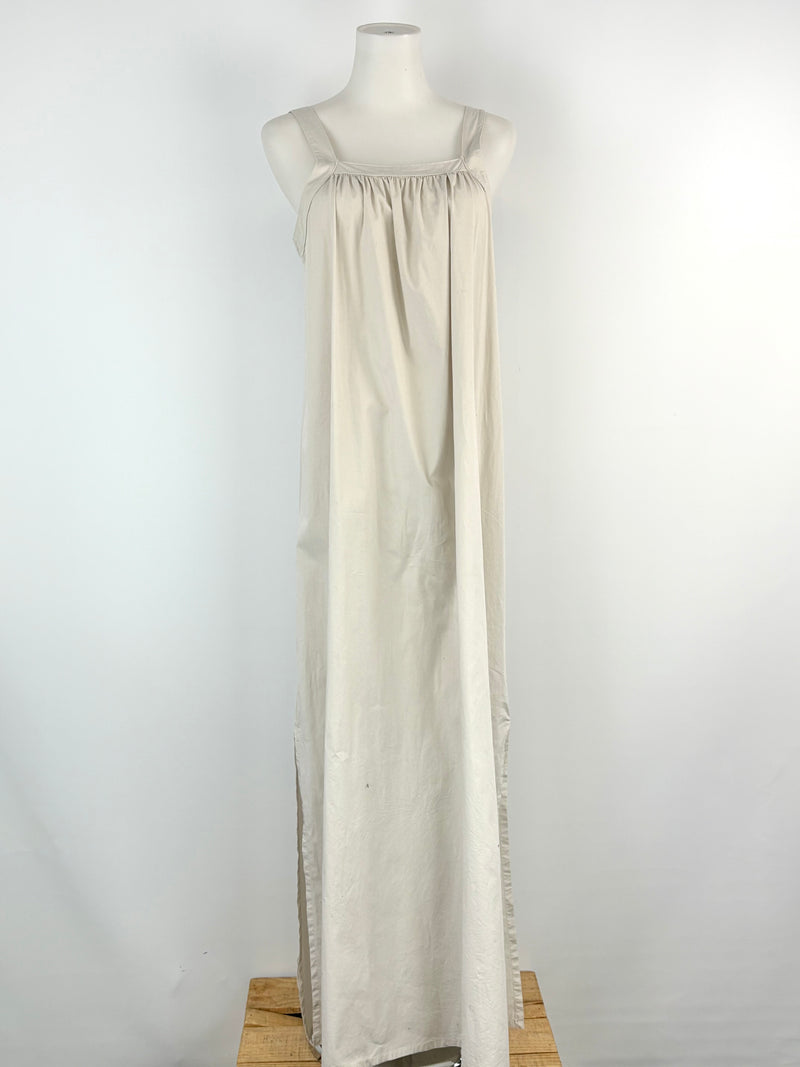 Crossley Gainsboro Grey Cotton Column Dress - AU8
