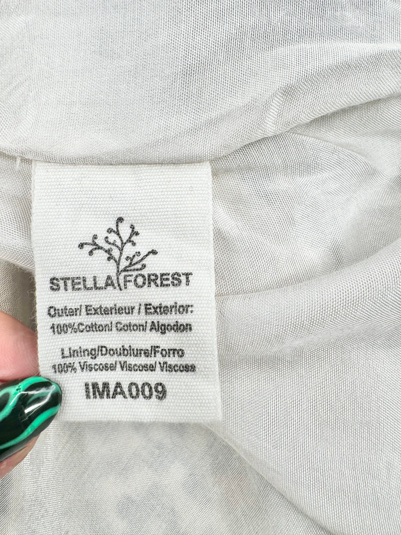 Stella Forrest Blue & Cream Coat - AU12