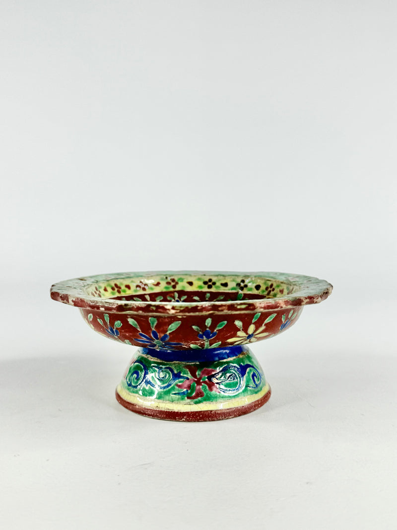 Antique Benjarong Porcelain Bowl