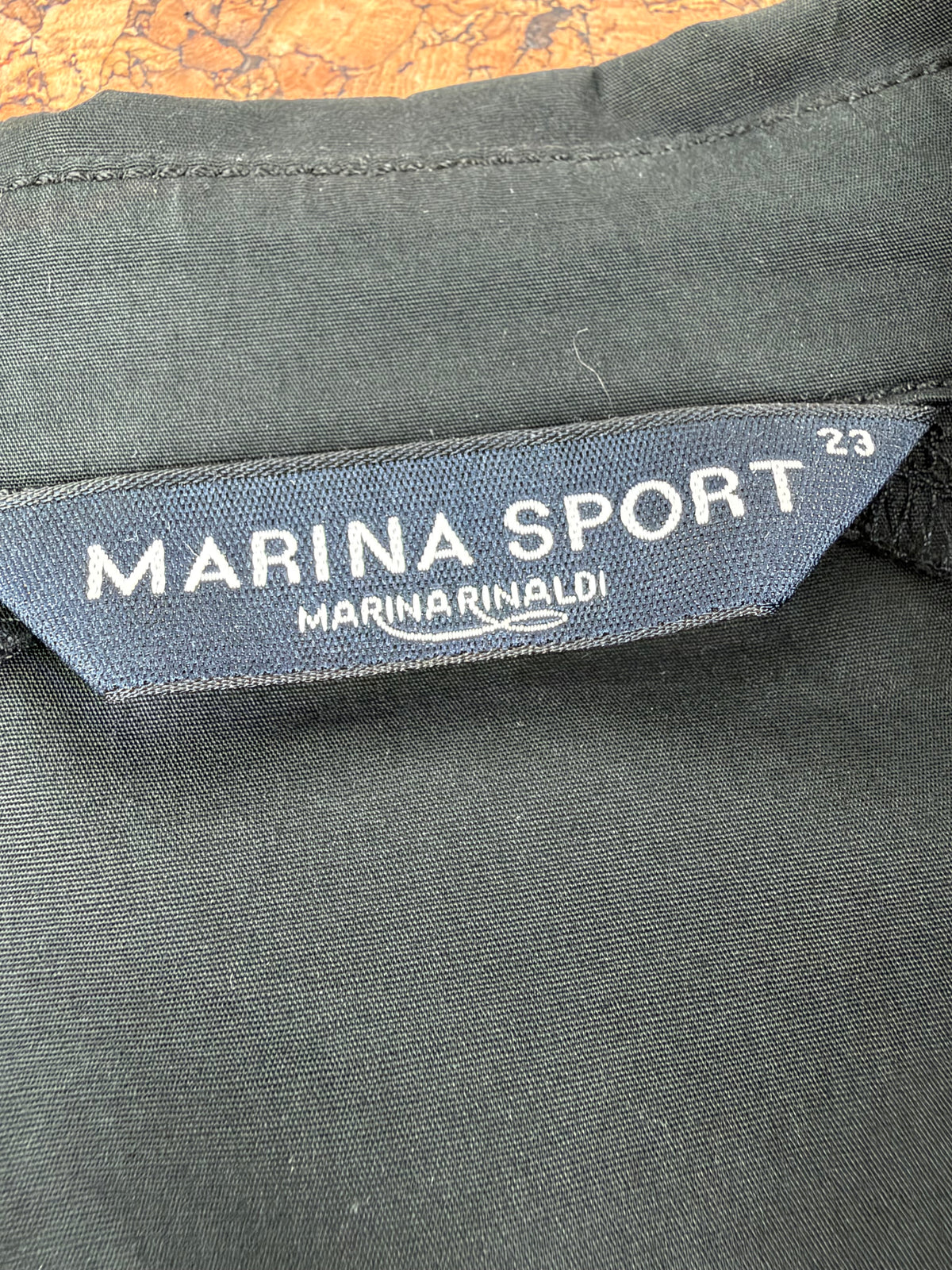 Marina Rinaldi Black Blouse - AU16