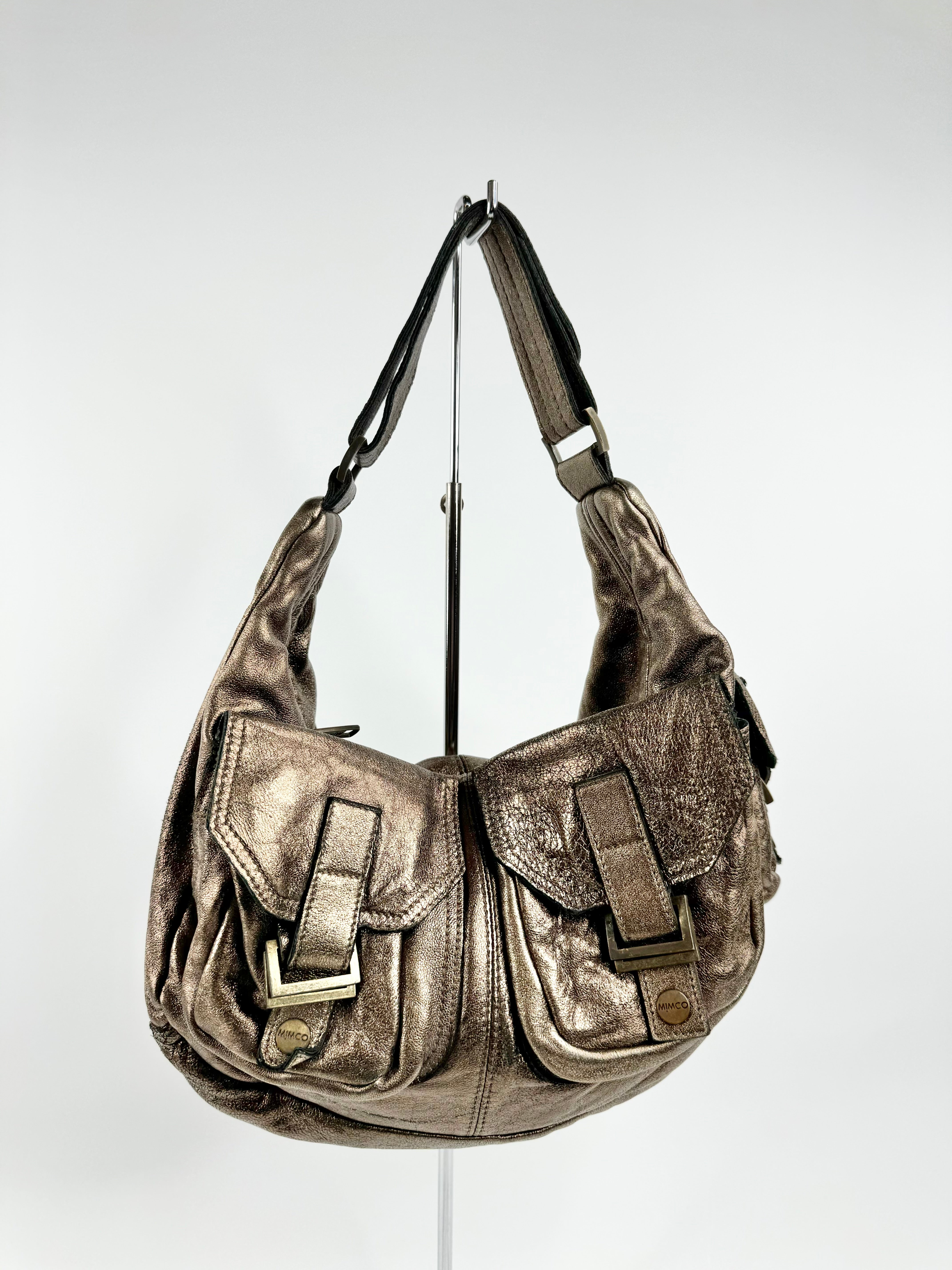 Mimco Metallic Bronze Baguette