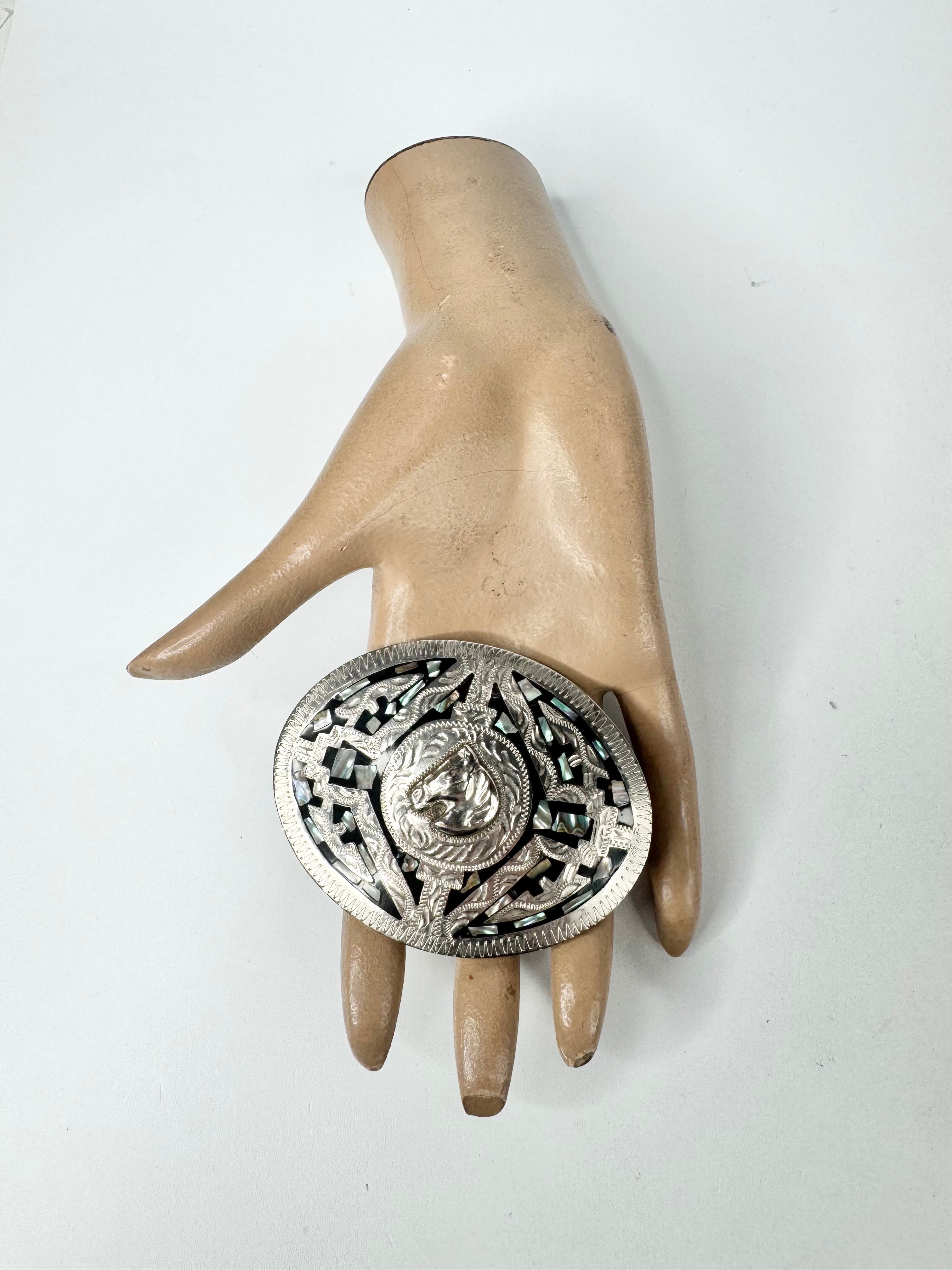 MFW Alpaca Mexico Abalone Belt Bucket