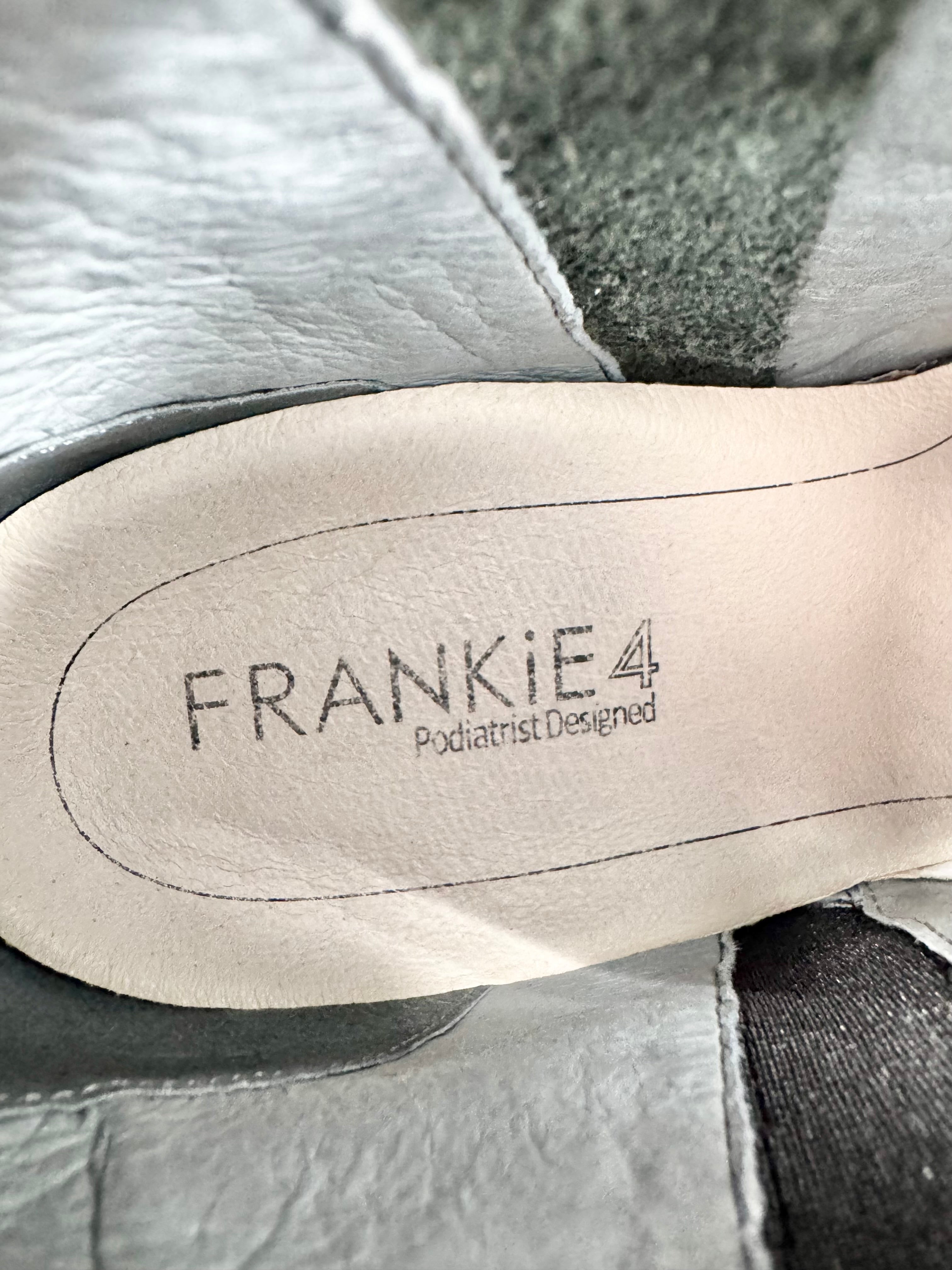 Frankie4 Black Leather Ankle Boots - EU40.5