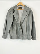 Vintage Radman Slate Leather Jacket - AU12/14