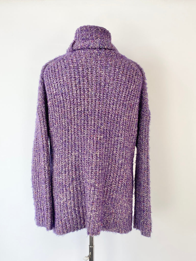 Scanlan Theodore Purple Relaxed Fit Sweater - AU10