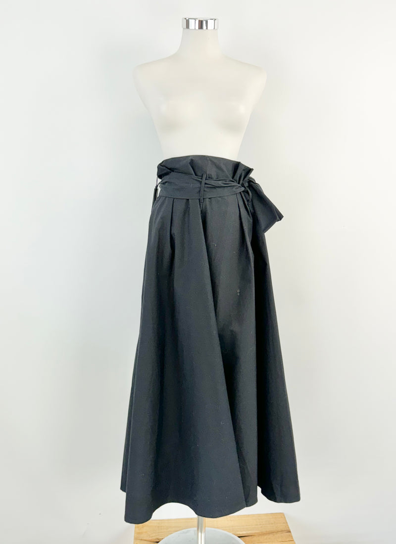 Iris & Ink Black Pleated Skirt NWT - AU8