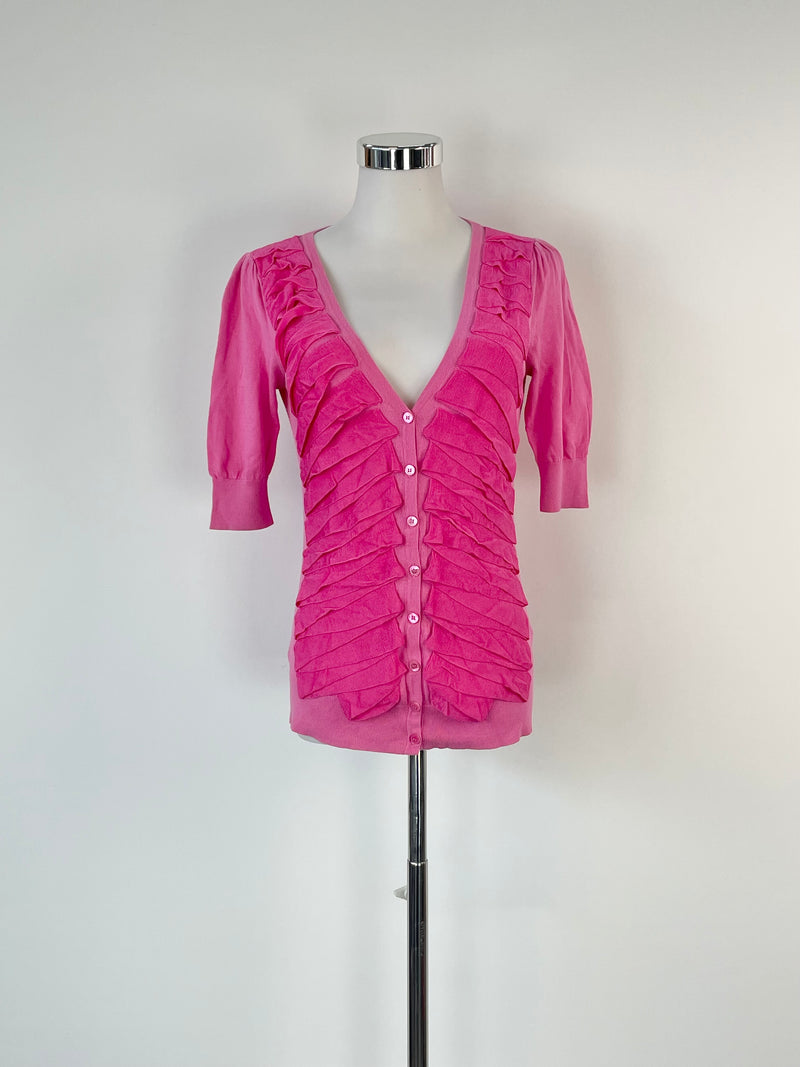 Ted Baker Pink Knit Romany Cardigan - AU8